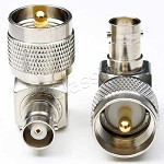 Adapter PL-M/BNC-F 90°