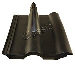 Roofing tile "Frankfurter" black