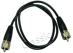 Patch cable 50 cm/RG 58 PL/PL