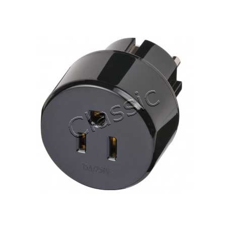 Adapter USA-Port 3pin/EU-Plug 2pin