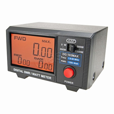 DG-103 MAX Digital SWR Power Meter 1,6-60 MHz 1200 W